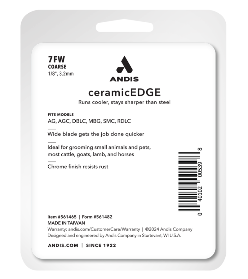 Andis CeramicEdge 7FW Geniş Tıraş Bıçağı