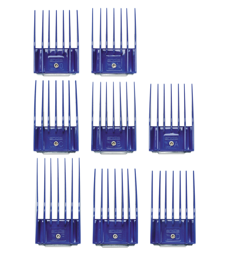 Andis 8 Parça Tarak Seti - Universal/Large