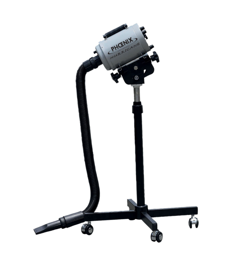 PHOENIX Hurricane Ayaklı Profesyonel Blaster ve Kurutma Makinesi – 2800W
